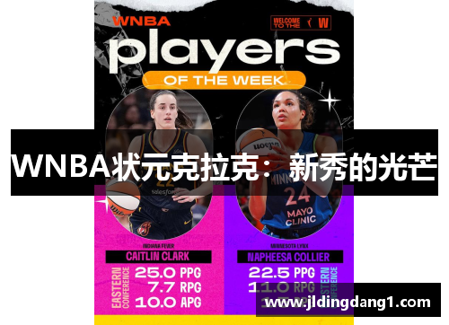 WNBA状元克拉克：新秀的光芒